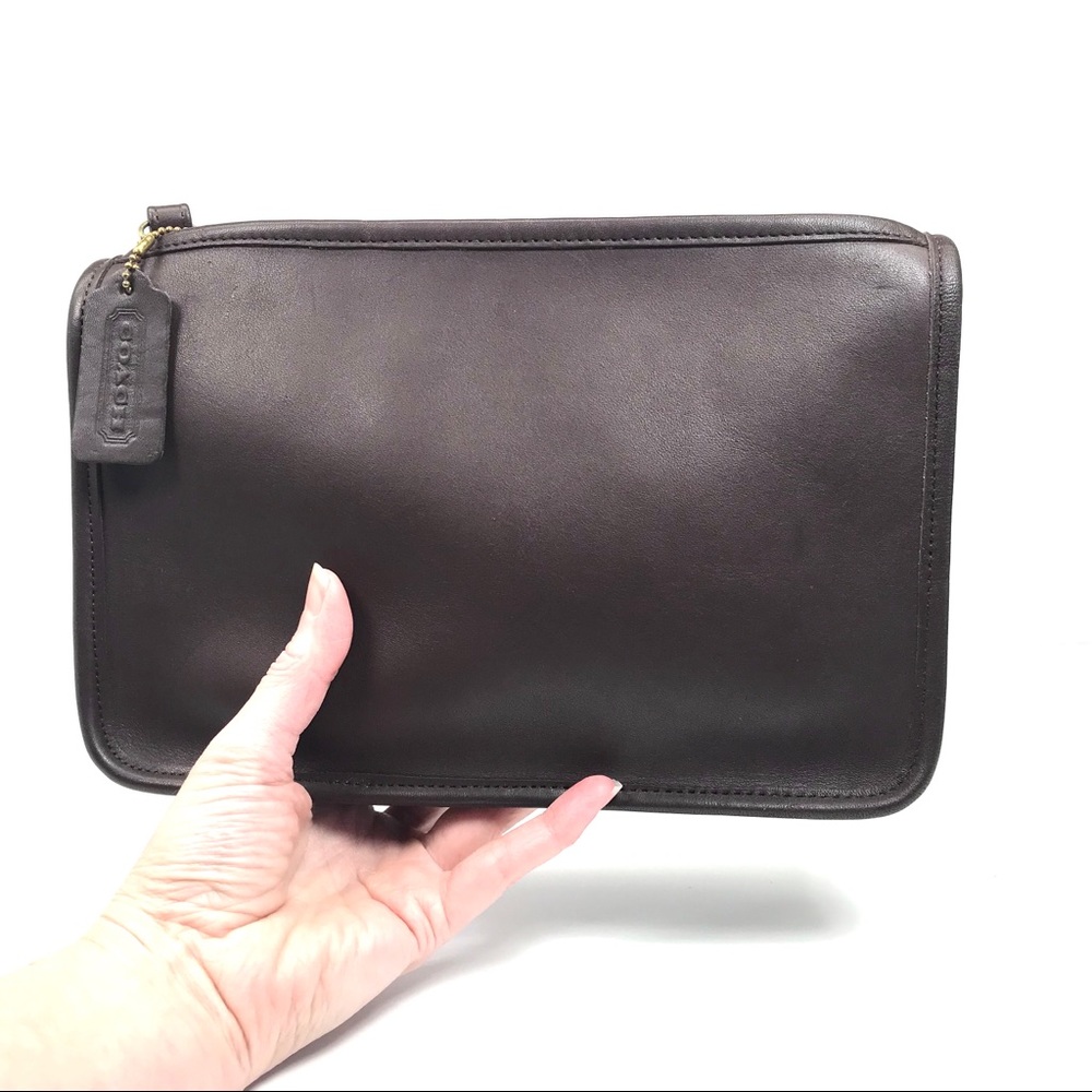 Vintage Coach XL Pouch Clutch #9972